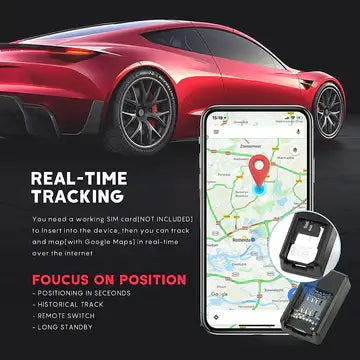 Mini Tracker, Portable Magnetic GPS